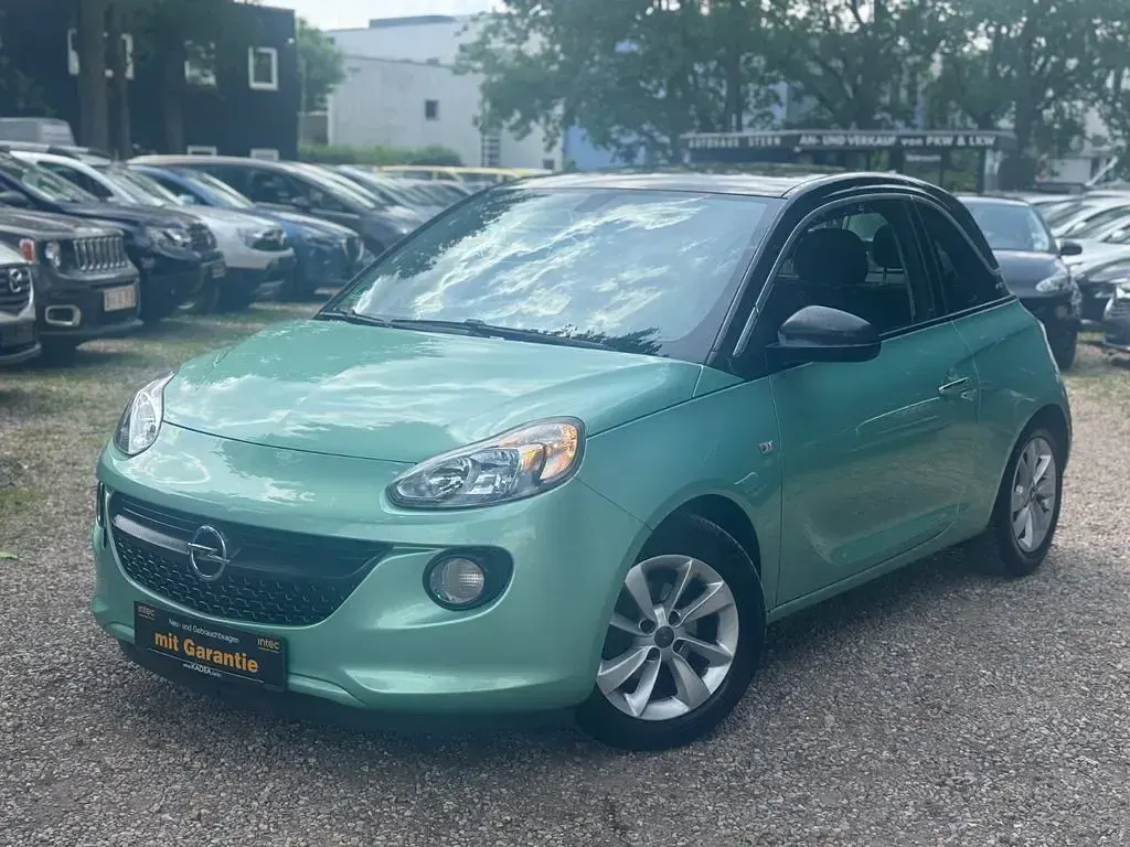 Gebraucht Opel Adam 69 PS (50 kW) 2014 Grün Kleinwagen