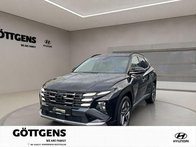 Abyss black Gebraucht 2024 Hyundai Tucson Trend SUV | 28.490 € (Superpreis) - Bild 1/4