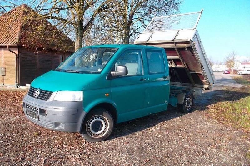 Grün Gebraucht 2005 VW Transporter Van | 7.700 € (Fairer Preis) - Bild 1/4