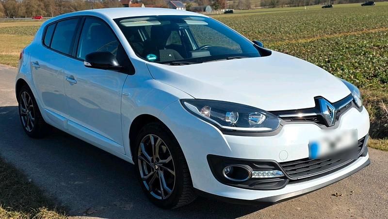 Gebraucht Renault Mégane LIMITED 110 PS (80 kW) 2015 Weiß Limousine