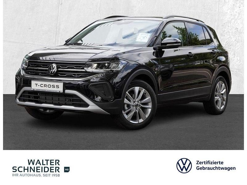 Deep black perleffekt Gebraucht 2024 VW T-Cross IQ Drive SUV | 21.880 € (Fairer Preis) - Bild 1/4
