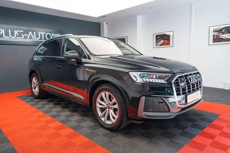 Schwarz Gebraucht 2023 Audi Q7 S-Line SUV | 61.900 € (Fairer Preis) - Bild 1/4