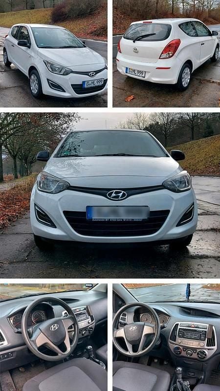 Gebraucht Hyundai i20 2014 Weiß Kleinwagen