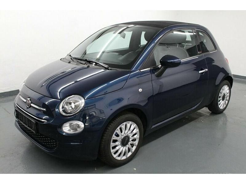 Blau Gebraucht 2020 Fiat 500C Lounge Cabrio | 13.699 € (Fairer Preis) - Bild 1/4