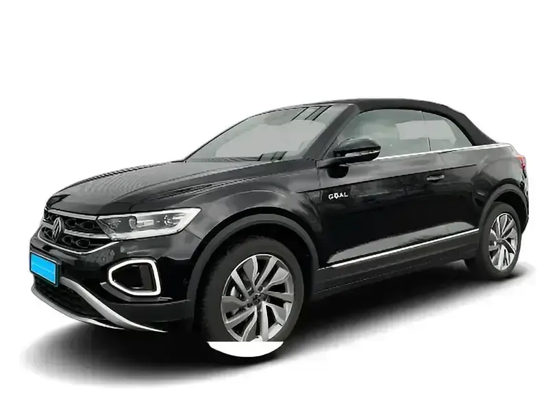 Gebraucht VW T-Roc Cabriolet Goal 2025 Schwarz Cabrio