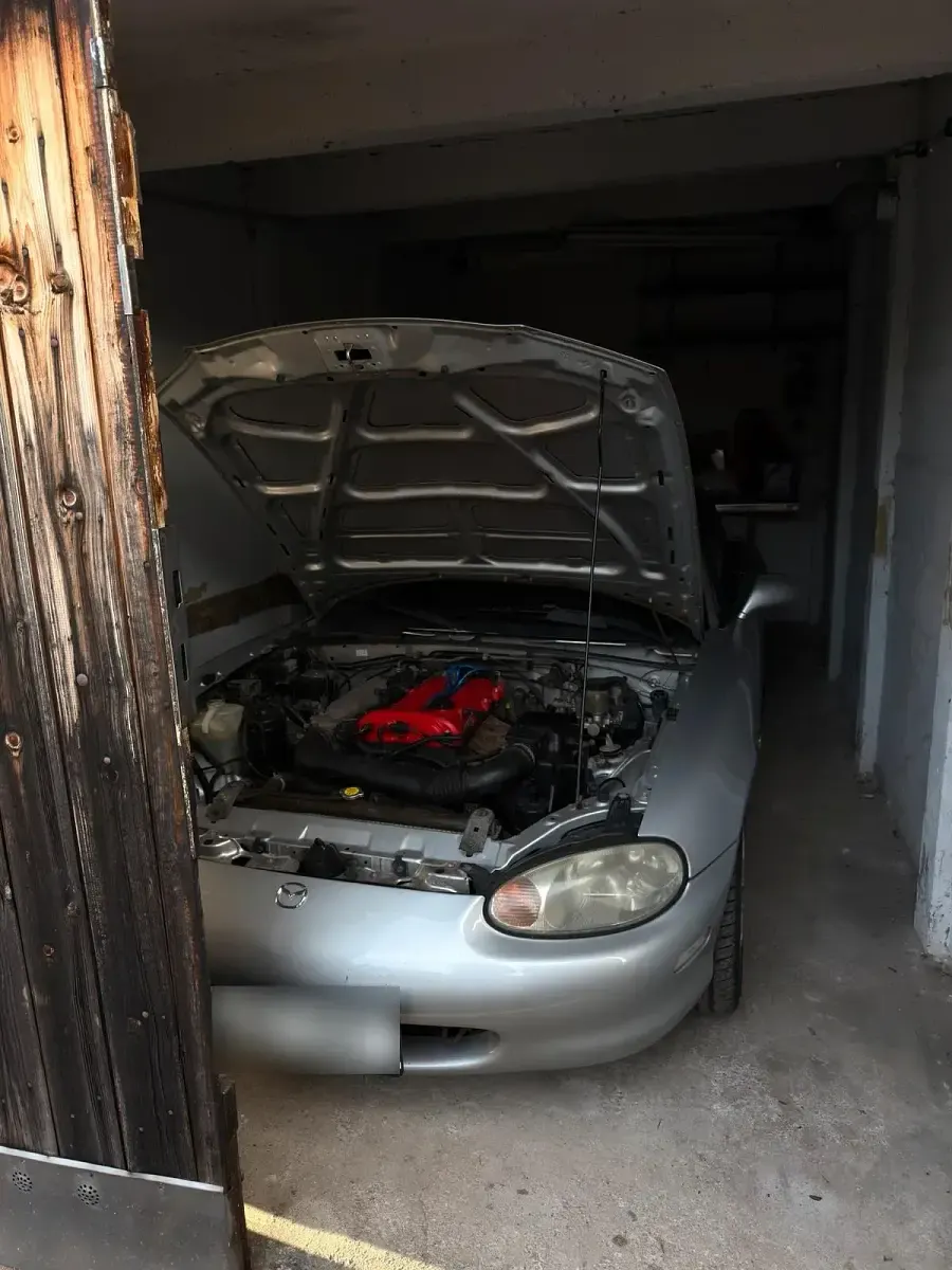 Gebraucht Mazda MX5 110 PS (80 kW) 1998 Silber Cabrio