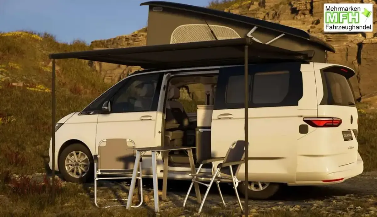 Neu VW California California 150 PS (110 kW) 2026 Candyweiß/ deep black ... Van
