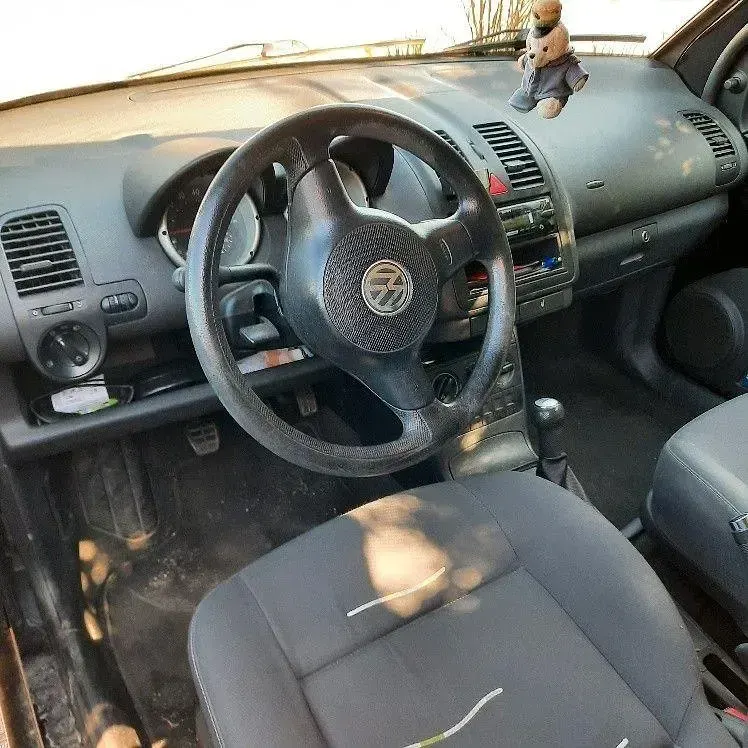 Gebraucht VW Lupo Basis 60 PS (44 kW) 2003 Schwarz Kleinwagen