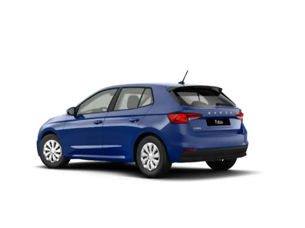 Neu Skoda Fabia Essence 80 PS (58 kW) 2026 Energyblau Limousine