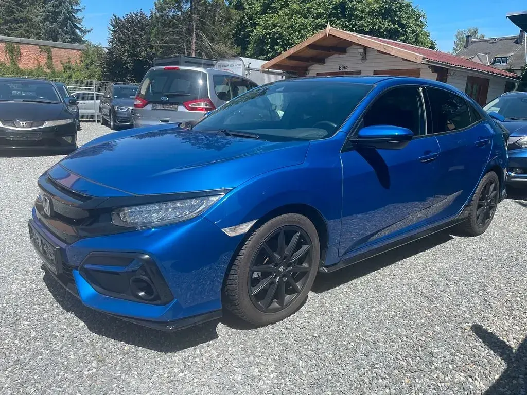 Gebraucht Honda Civic Comfort 126 PS (92 kW) 2021 Blau Limousine