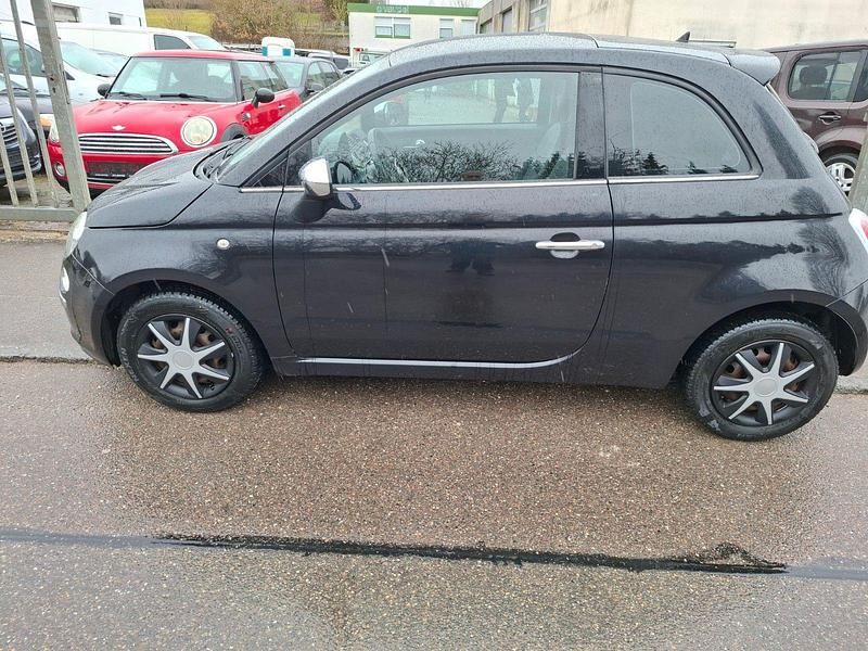 Gebraucht Fiat 500 Lounge 69 PS (50 kW) 2011 Schwarz Kleinwagen