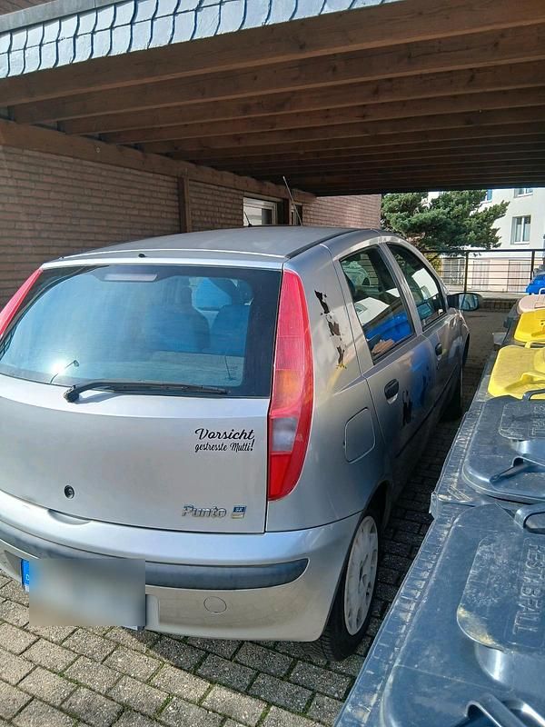 Gebraucht Fiat Punto 60 PS (44 kW) 2001 Silber Kleinwagen