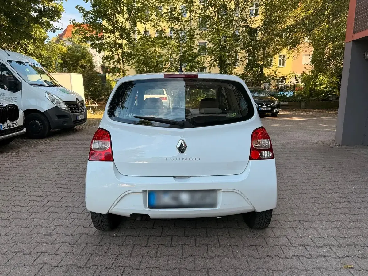 Gebraucht Renault Twingo 58 PS (42 kW) 2009 Weiß Kleinwagen