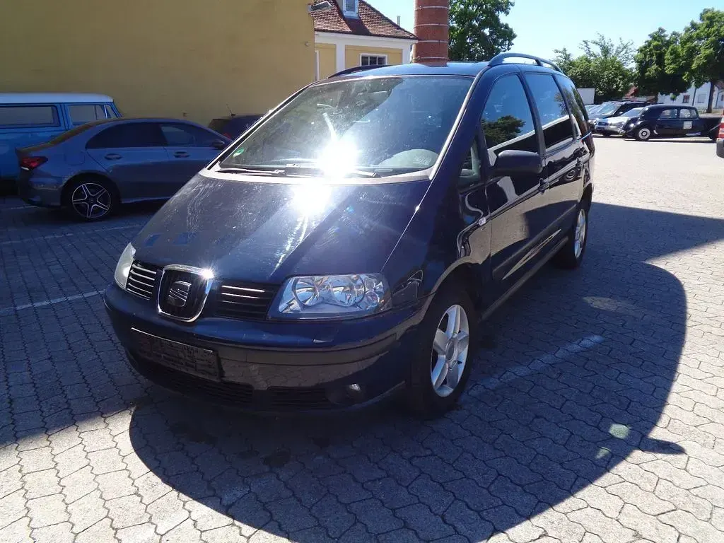 Gebraucht Seat Alhambra Vigo 140 PS (102 kW) 2007 Blau Van / Kleinbus