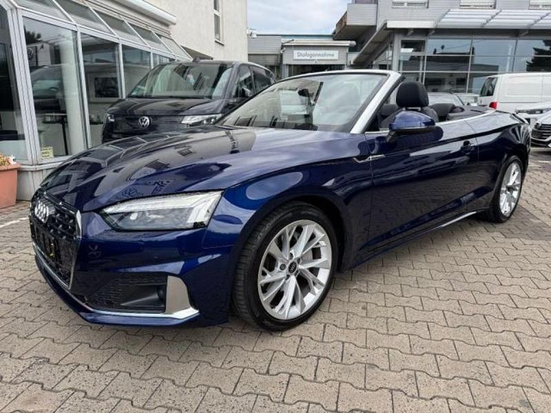 Blau Gebraucht 2024 Audi A5 Cabriolet Advanced Plus Cabrio | 44.850 € (Guter Preis) - Bild 1/3