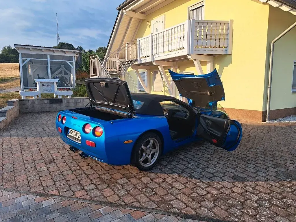 Gebraucht Corvette C5 344 PS (253 kW) 1998 Blau Cabrio
