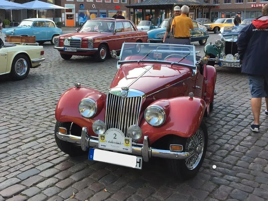 Gebraucht MG TF 57 PS (41 kW) 1953 Rot Cabrio