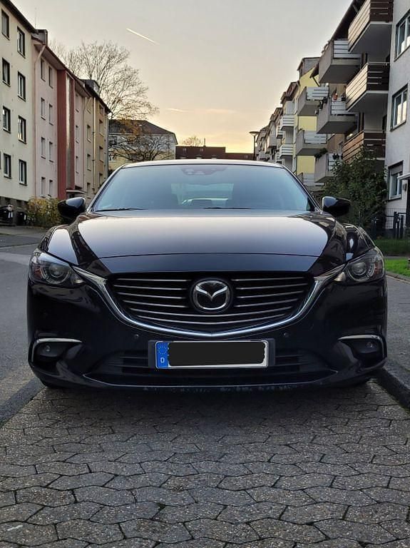 Schwarz Gebraucht 2016 Mazda 6 Sports-Line Limousine | 12.500 € (Fairer Preis) - Bild 1/4
