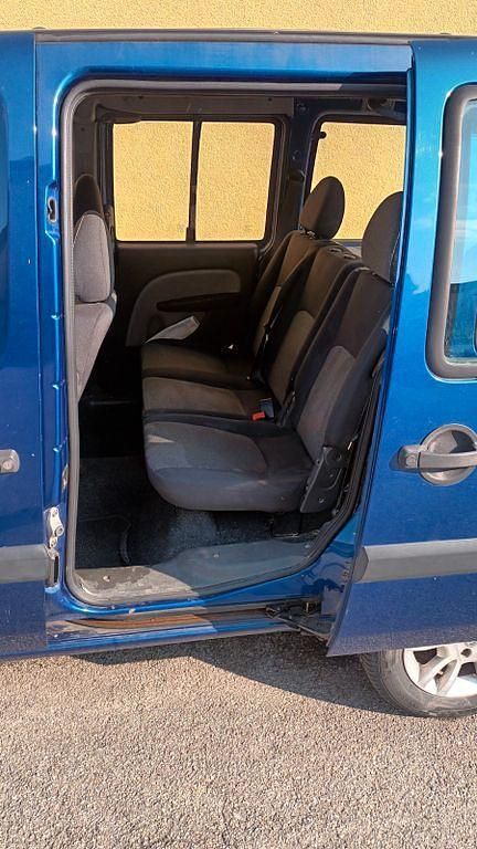 Gebraucht Fiat Doblò 77 PS (56 kW) 2005 Blau Van / Kleinbus