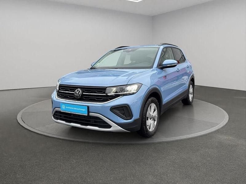 Gebraucht VW T-Cross Life 95 PS (69 kW) 2025 Blau SUV