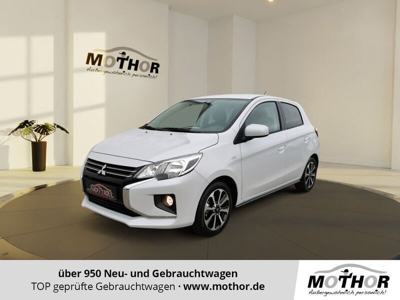 Titanweiss Gebraucht 2023 Mitsubishi Space Star Select+ Kleinwagen | 15.958 € (Etwas zu teuer) - Bild 1/4