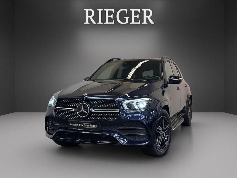 Blau Gebraucht 2022 Mercedes GLE350e Night SUV | 63.590 € (Fairer Preis) - Bild 1/4