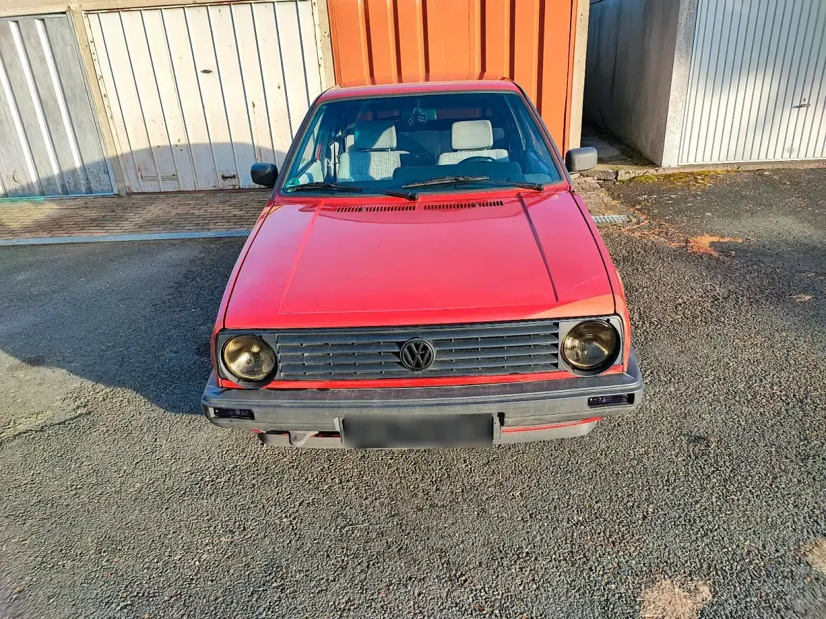 Gebraucht VW Golf II 70 PS (51 kW) 1991 Rot Kleinwagen