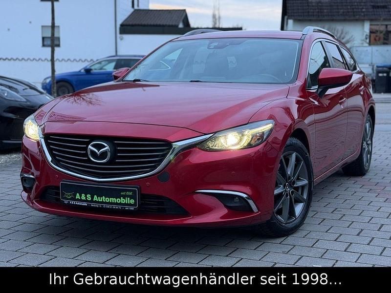 Gebraucht Mazda 6 Exclusive-Line 150 PS (110 kW) 2016 Rot Kombi