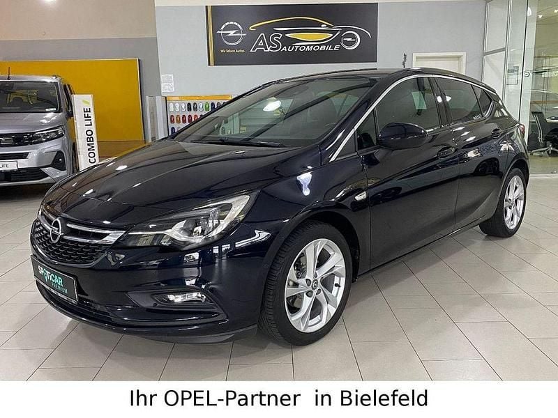 Blau Gebraucht 2018 Opel Astra Dynamic Kleinwagen | 14.990 € (Fairer Preis) - Bild 1/4