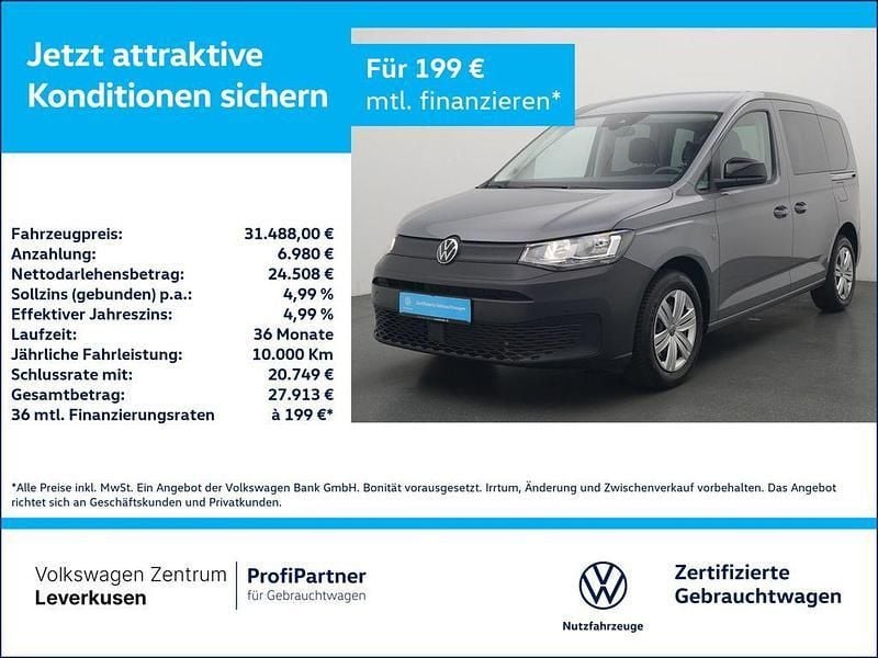 Grau Gebraucht 2024 VW Caddy Pro Van / Kleinbus | 31.488 € (Guter Preis) - Bild 1/4