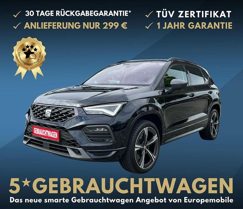Gebraucht Seat Ateca FR 150 PS (110 kW) 2021 Crystal schwarz perleffekt SUV