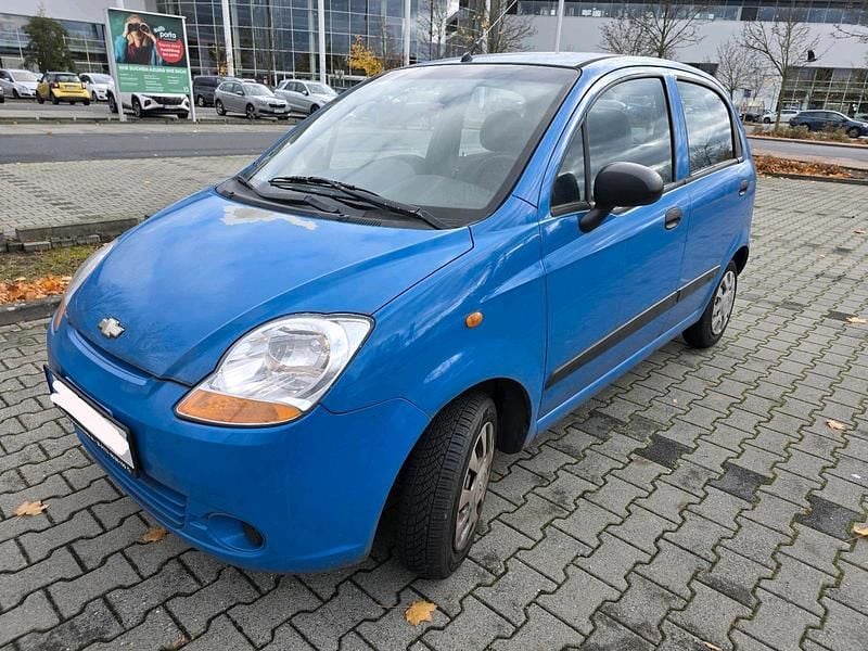 Blau Gebraucht 2007 Chevrolet Matiz Kleinwagen | 330 € (Superpreis) - Bild 1/4