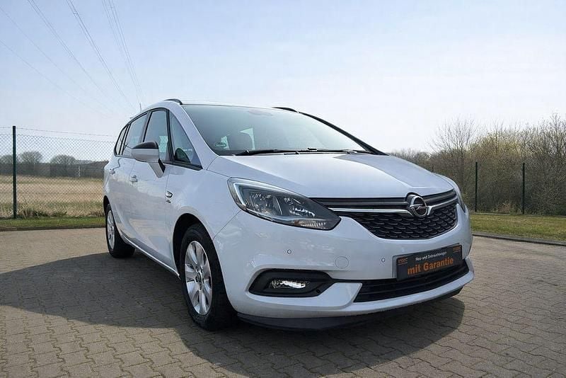 Gebraucht Opel Zafira Active 120 PS (88 kW) 2017 Weiß Van / Kleinbus
