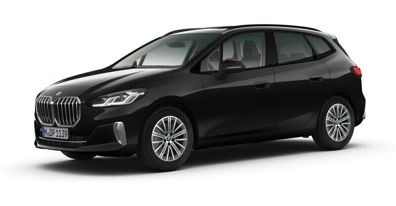 Schwarz Gebraucht 2024 BMW 218 Active Tourer Luxury Line Van / Kleinbus | 30.667 € (Superpreis) - Bild 1/4