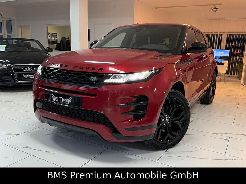 Rot Gebraucht 2019 Land Rover Range Rover evoque R-Dynamic SUV | 16.475 € (Etwas zu teuer) - Bild 1/4