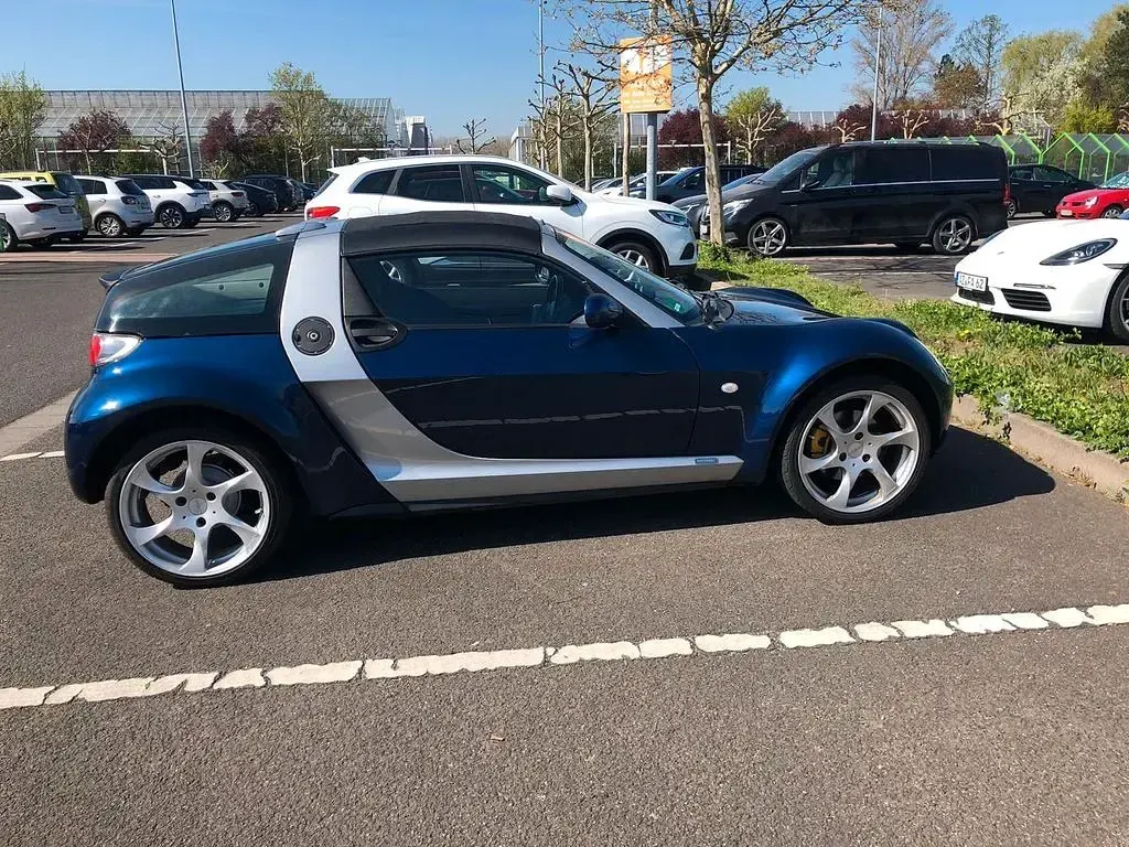 Używany Smart Roadster 82 KM (60 kW) 2004 Niebieski Kabriolet