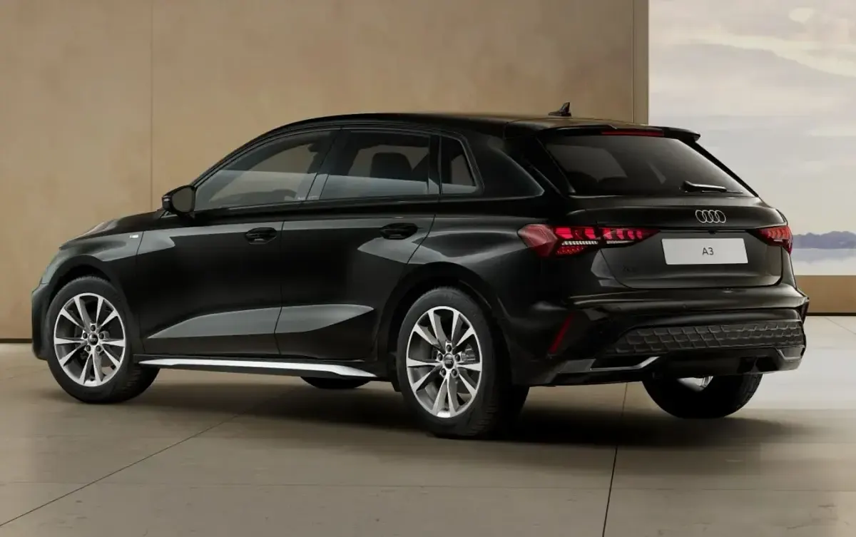 Nowe Audi A3 S-Line 204 KM (150 kW) 2026 Czarny Sedan/Limuzyna