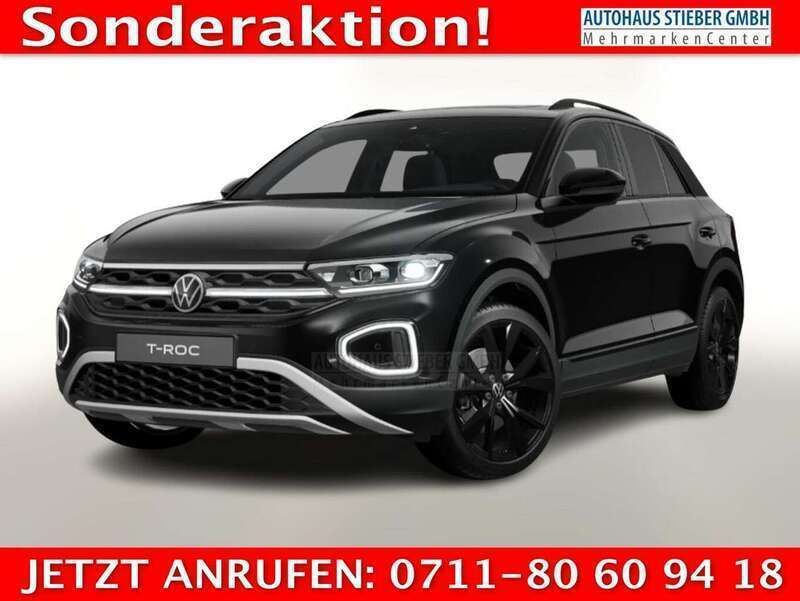 Deep black perleffekt Neu 2025 VW T-Roc Style SUV | 36.661 € (Guter Preis) - Bild 1/2