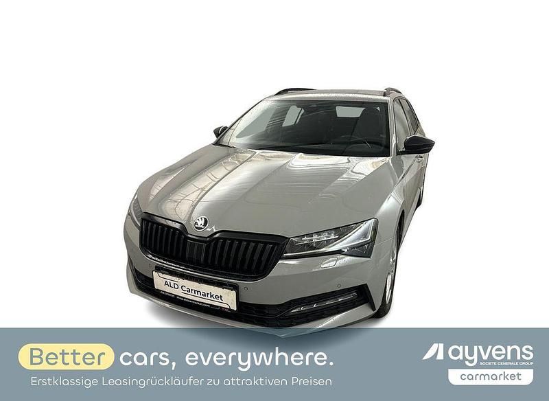 Gebraucht Skoda Superb SportLine 190 PS (139 kW) 2021 Grau Kombi