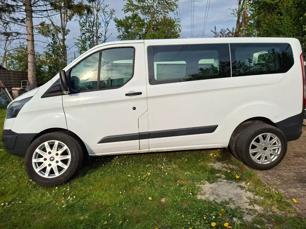 Gebraucht Ford Transit Custom 101 PS (74 kW) 2015 Weiß Van / Kleinbus