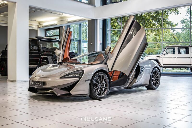 Grau Gebraucht 2018 McLaren 570S Cabrio | 159.570 € (Superpreis) - Bild 1/4