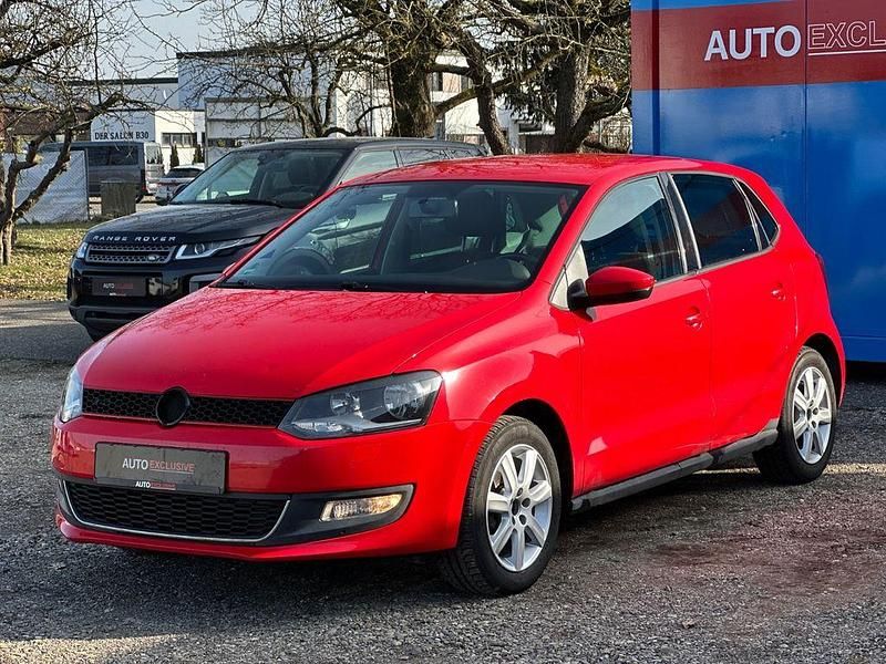 Gebraucht VW Polo Highline 90 PS (66 kW) 2010 Rot Kleinwagen