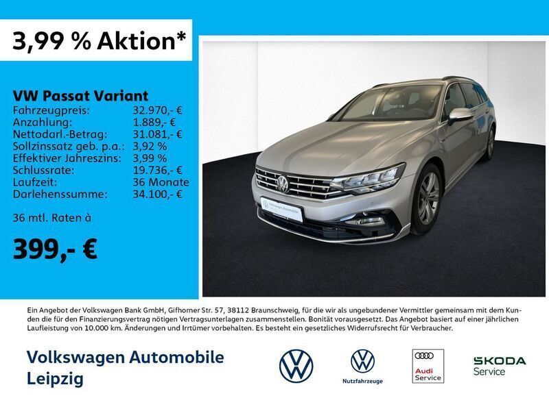 Pyrit silber metallic Gebraucht 2023 VW Passat Business Kombi | 32.970 € (Superpreis) - Bild 1/3