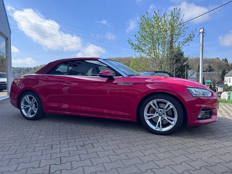 Gebraucht Audi A5 Cabriolet Design 252 PS (185 kW) 2017 Rot Cabrio