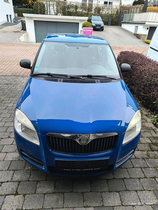 Gebraucht Skoda Fabia 2010 Blau Kleinwagen