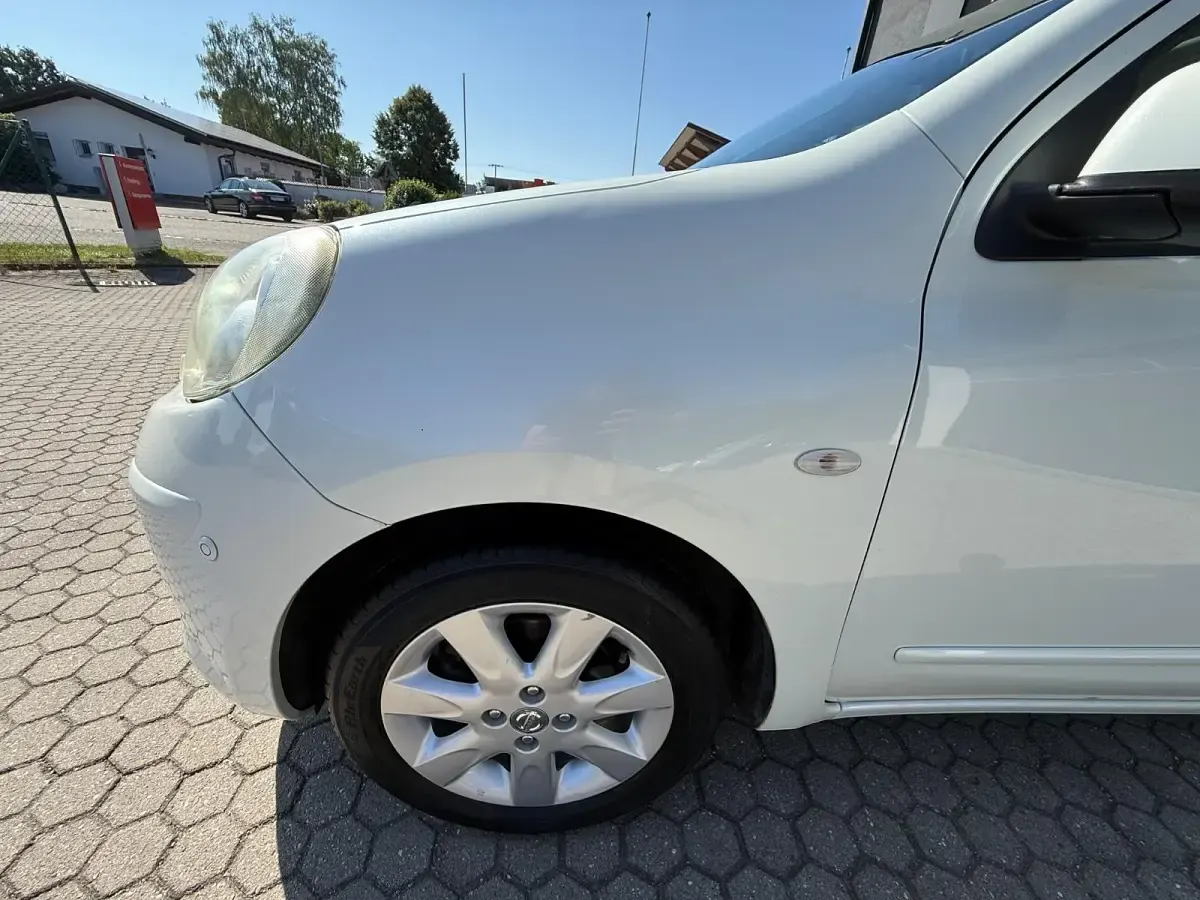 Gebraucht Nissan Micra S 98 PS (72 kW) 2011 Weiß Kleinwagen