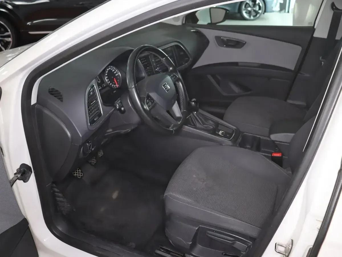 Gebraucht Seat Leon ST Style 110 PS (80 kW) 2018 Weiß Kombi