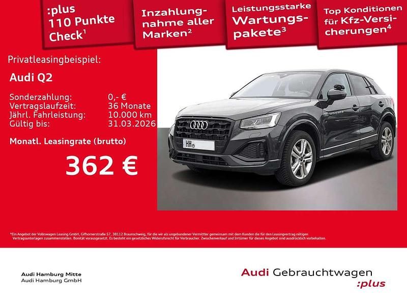 Manhattangrau metallic Gebraucht 2025 Audi Q2 Advanced Plus SUV | 31.992 € (Fairer Preis) - Bild 1/3