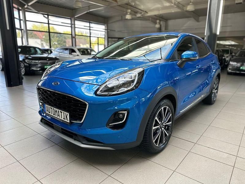 Blau Gebraucht 2022 Ford Puma Titanium X Limousine | 19.890 € (Guter Preis) - Bild 1/4