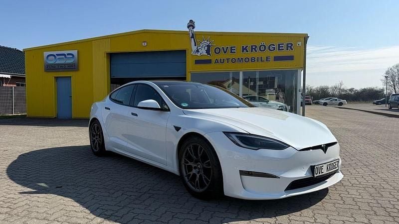 Gebraucht Tesla Model S Plaid 759 kW (1033 PS) 2023 Weiß Kleinwagen